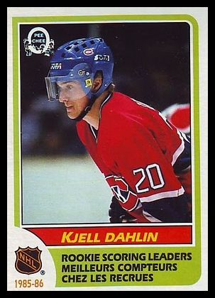 262 Kjell Dahlin Rookie Leaders